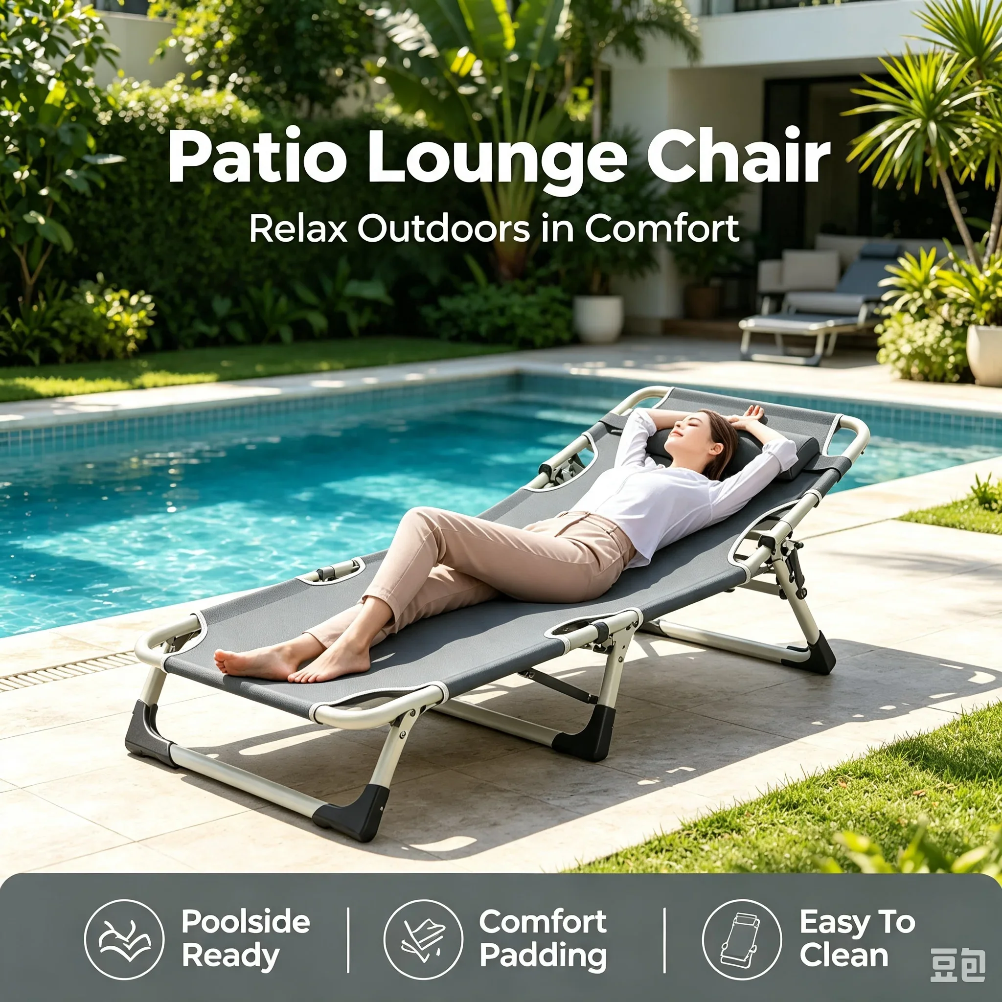 كرسي استرخاء قابل للطي للاستخد - مراجعة Outdoor Daybed Furniture وسعره