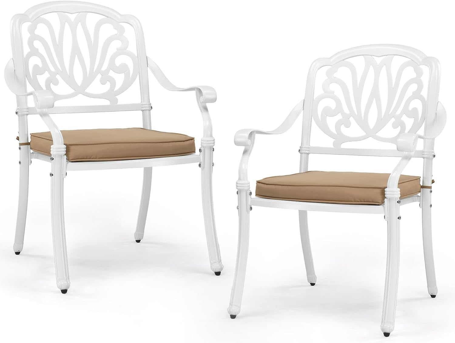 مجموعة كراسي طعام من الألمنيوم - مراجعة Outdoor Furniture Metal Chairs وسعره