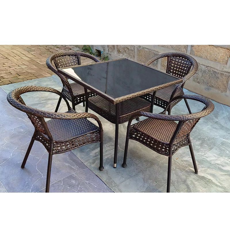 طاولات وكراسي الروطان الخارجية - مراجعة Outdoor Furniture Metal وسعره