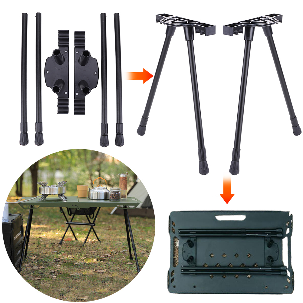 أرجل طاولة تخييم قابلة للطي مع - مراجعة Outdoor Furniture Diy وسعره